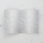 アジサイ青空白のサンキューカード サンキューカード (内部)