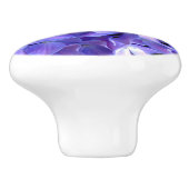 アジサイ青花フローラ セラミックノブ (側面)