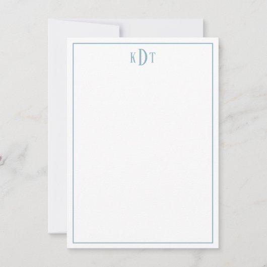 アジサイ静止したNotecard ノートカード (正面)