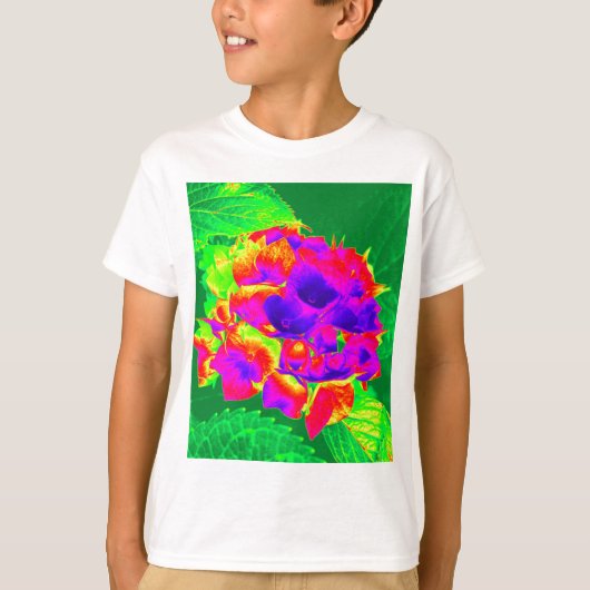 アジサイ1 Tシャツ (正面)