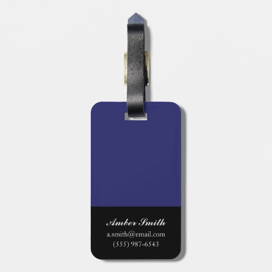 アジサイ2010 ラゲッジタグ (裏面縦)