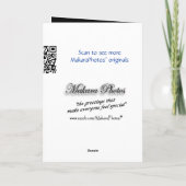 アジサイ2480の悔やみや弔慰-あらゆる大事な行事に変えて下さい カード (裏面)