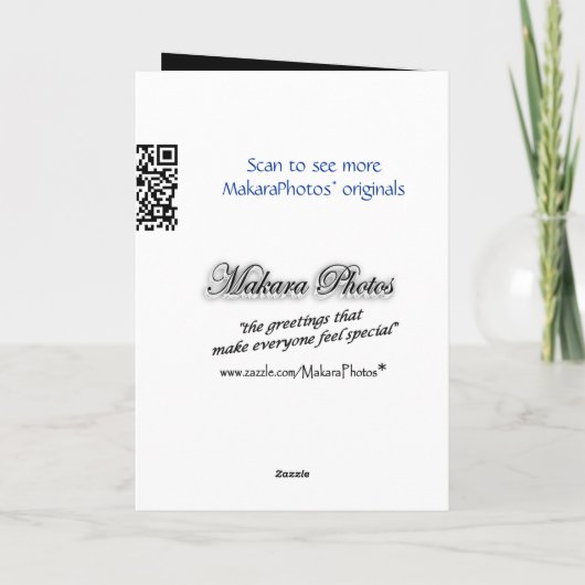 アジサイ2480の悔やみや弔慰-あらゆる大事な行事に変えて下さい カード (裏面)