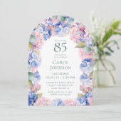 アジサイ85th誕生日パーティー 招待状 (スタンド正面)