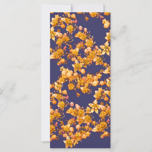 アジサイ・オレンジとネイビー (正面)