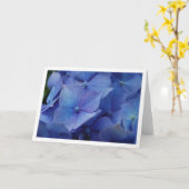 アジサイ カード (黄色い花)