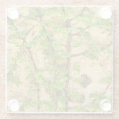 アジサイ ガラスコースター (裏面)