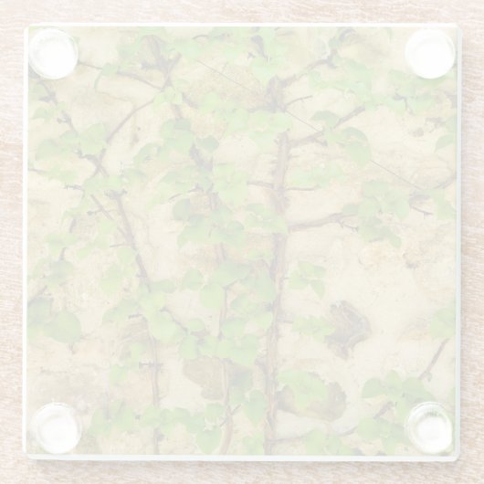 アジサイ ガラスコースター (裏面)