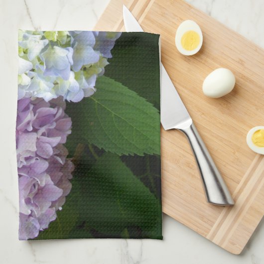 アジサイ キッチンタオル (四つ折り)