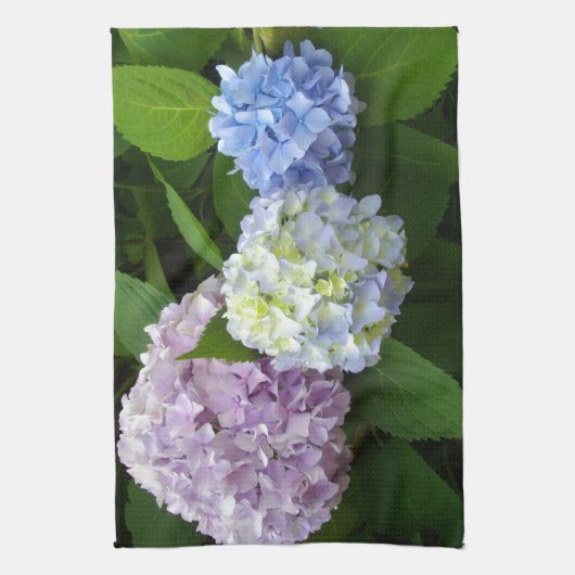 アジサイ キッチンタオル (縦)
