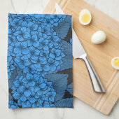 アジサイ キッチンタオル (四つ折り)