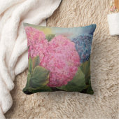 アジサイ クッション (ブランケット)