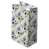 アジサイ・コラージュ スモールペーパーバッグ (裏面アングル)