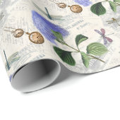 アジサイ・コラージュ ラッピングペーパー (ロールコーナー)