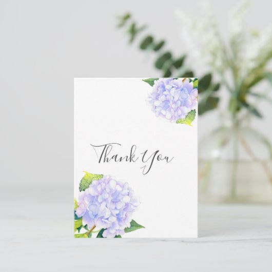 アジサイ サンキューカード (スタンド正面)