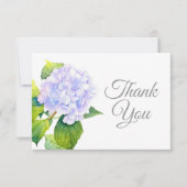 アジサイ サンキューカード (正面)
