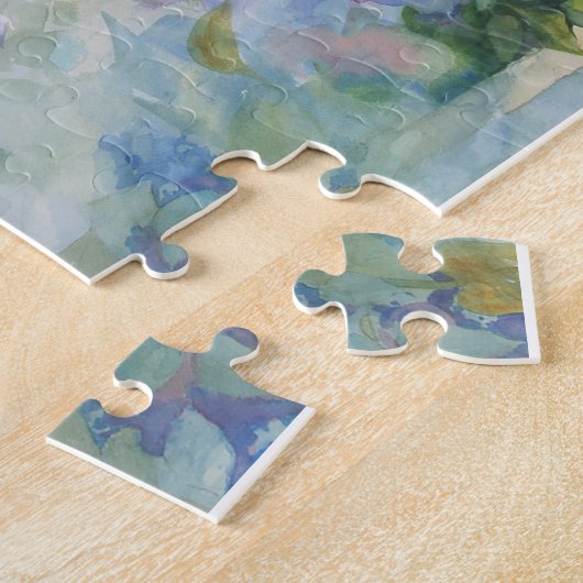 アジサイ ジグソーパズル (側面)