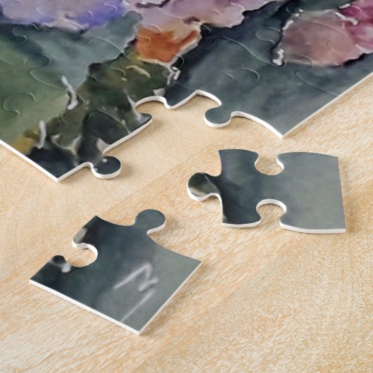 アジサイ ジグソーパズル (側面)