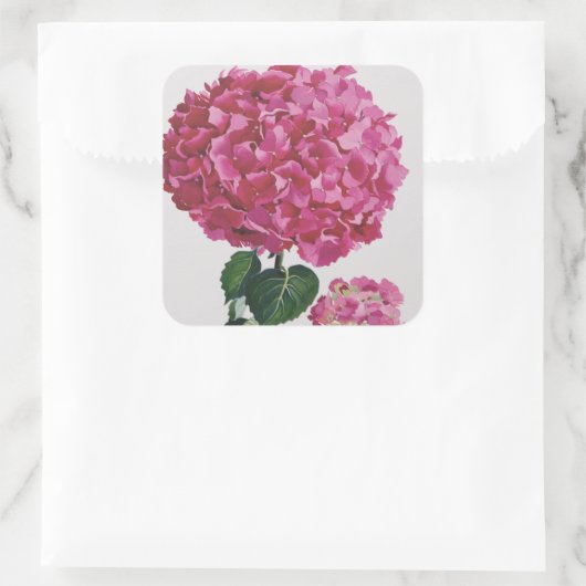 アジサイ スクエアシール (バッグ)