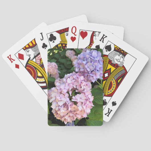 アジサイ トランプ (裏面)