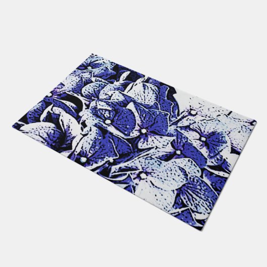 アジサイ ドアマット (アングル)