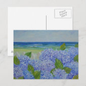 アジサイ・バイ・ザ・シー ポストカード (正面/裏面)