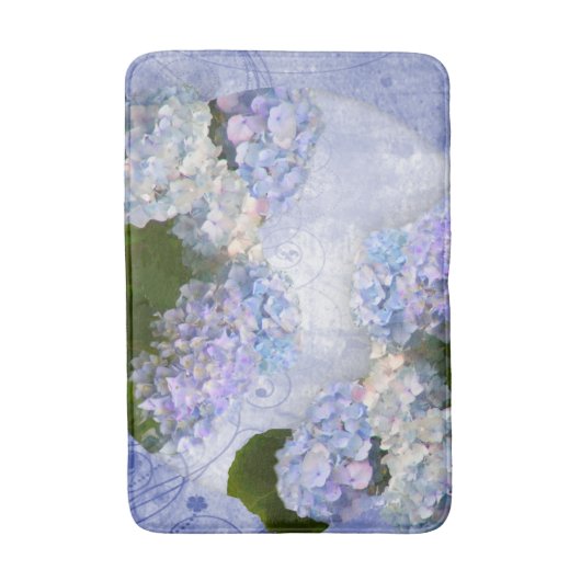 アジサイ バスマット (正面縦)