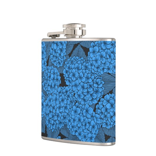 アジサイ フラスク (左)