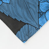 アジサイ フリースブランケット (角)