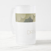 アジサイ フロストグラスビールジョッキ (正面左)