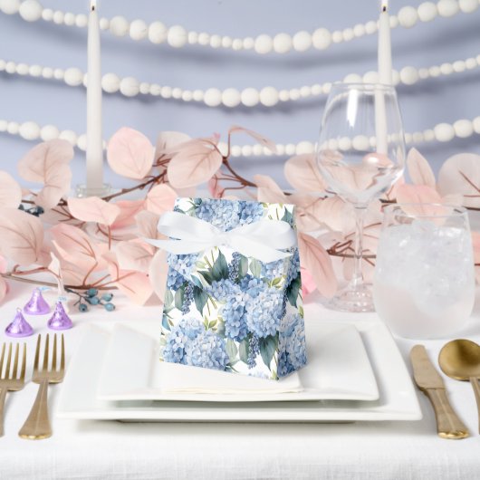 アジサイ フローラル フェイバーボックス (ウェディング)