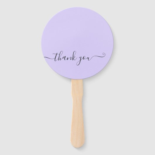 アジサイ・ブルーとライトラベンダー結婚ズ ハンドファン (裏面)