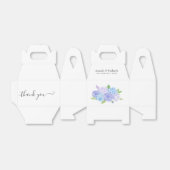 アジサイ・ブルーとライトラベンダー結婚ズ フェイバーボックス (折り畳みなし)