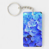 アジサイ・ブルース キーホルダー (正面)
