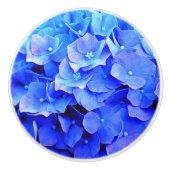 アジサイ・ブルース セラミックノブ (正面)