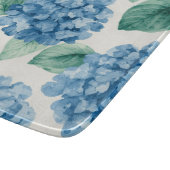 アジサイ ブルース フローラル 水彩 植物画の花 カッティングボード (角)