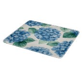 アジサイ ブルース フローラル 水彩 植物画の花 カッティングボード (角)