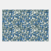 アジサイ・ブルー ラッピングペーパーシート (正面2)