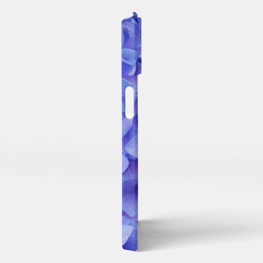 アジサイ・ブルー iPhoneケース (右側面)