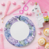 アジサイ ペーパープレート (パーティー)