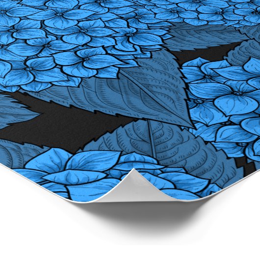 アジサイ ポスター (角)