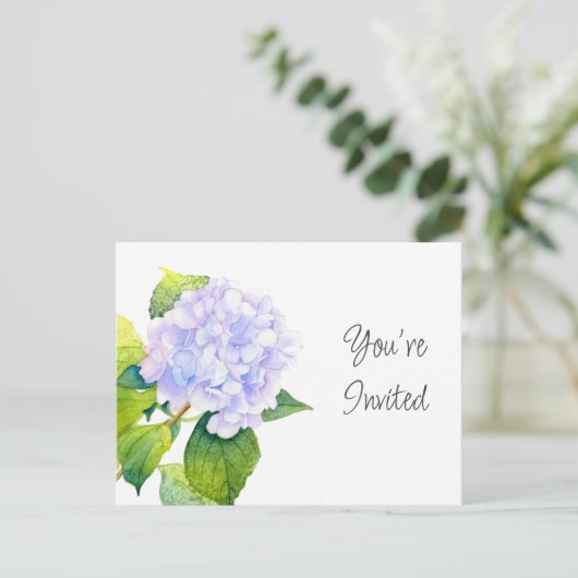 アジサイ ポストカード (スタンド正面)