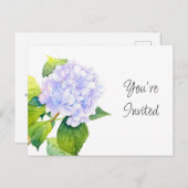 アジサイ ポストカード (正面/裏面)