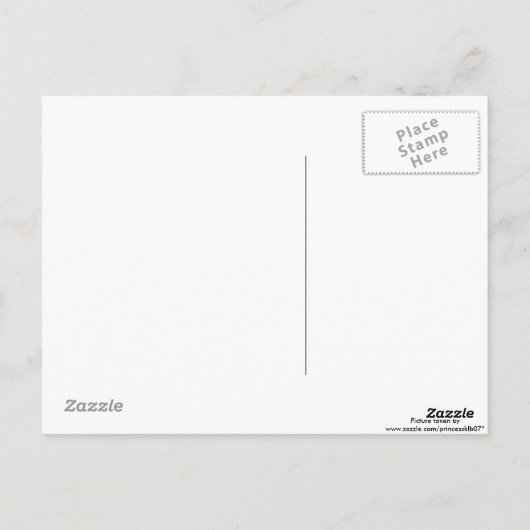 アジサイ ポストカード (裏面)