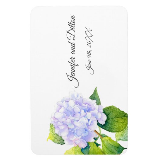 アジサイ  マグネット (縦)