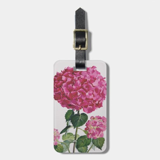 アジサイ ラゲッジタグ (正面縦)