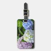 アジサイ ラゲッジタグ (正面縦)