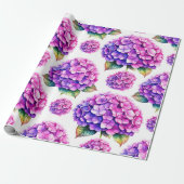 アジサイ ラッピングペーパー (アンロールド)