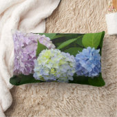 アジサイ ランバークッション (ブランケット)