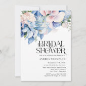 アジサイ |リリーフローラ |ブライダルシャワー 招待状 (正面)